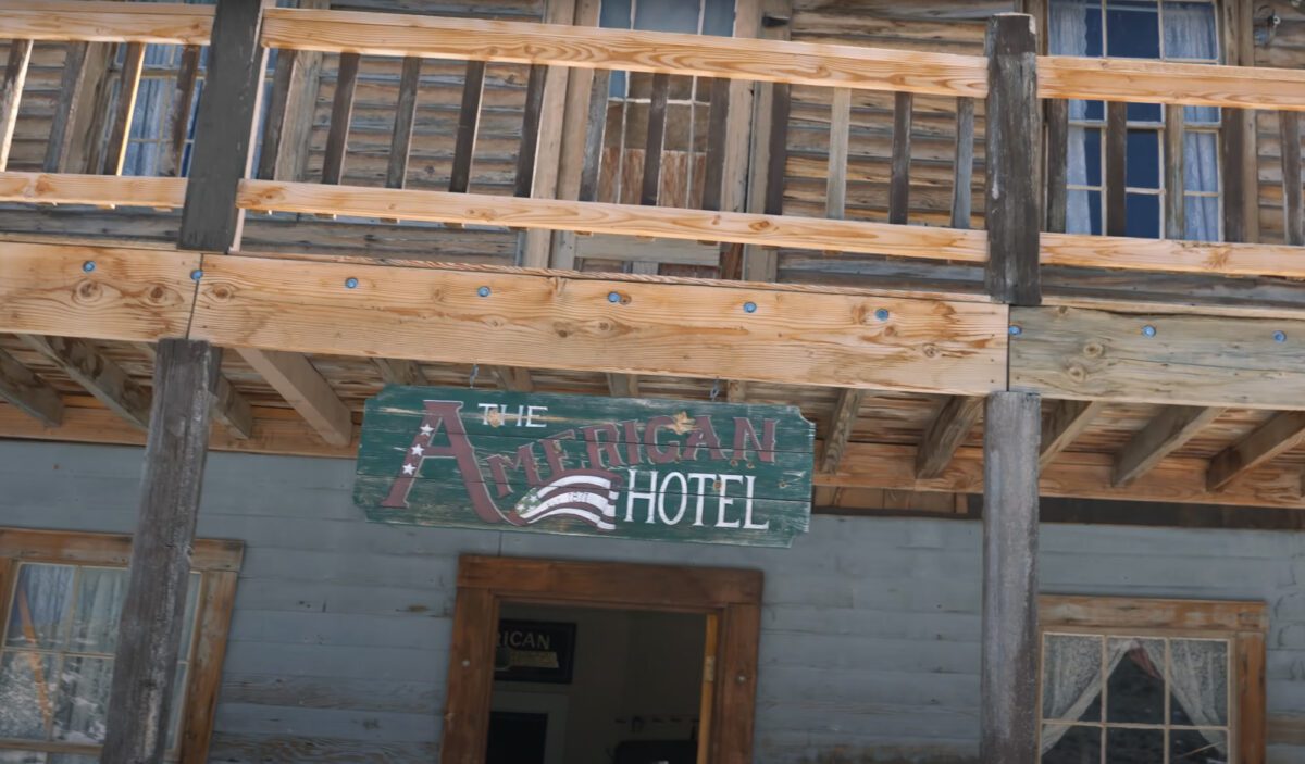 The American Hotel at Cerro Gordo.